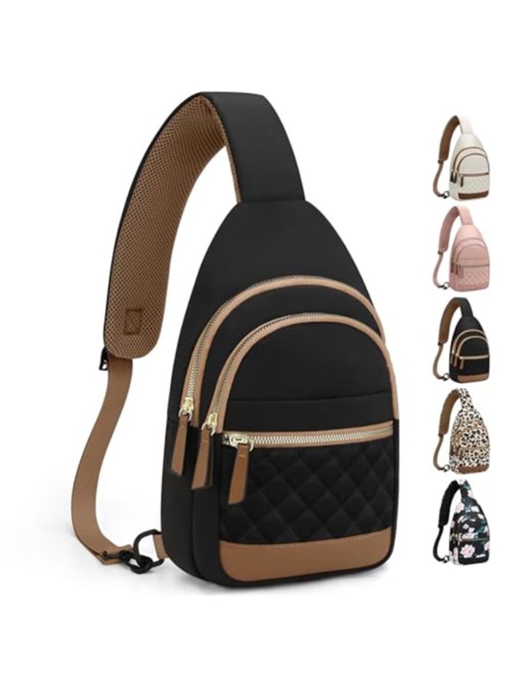 Bags for Women Waterproof Sling Shoulder Bag Fanny Pack